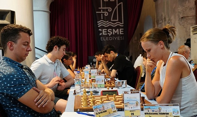 10. Çeşme Uluslararası Açık Satranç Turnuvası başladı - SPORT