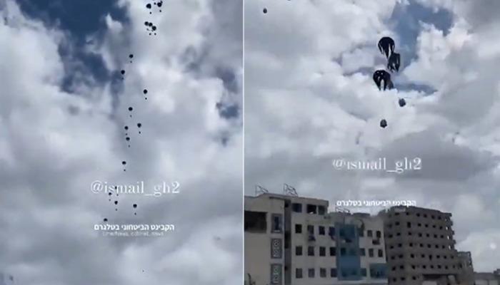 Gazze'de kaos!  Gökten atılan yardım kutularının paraşütleri açılmadı: Ölü ve yaralılar var...