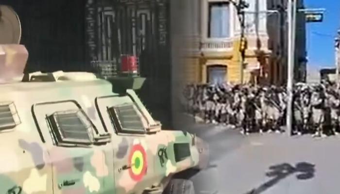 Bolivya'da darbe girişimi!  Saraya bu şekilde girmeye çalıştılar
