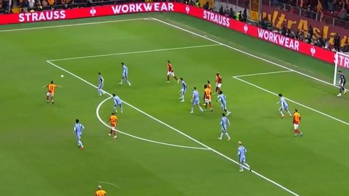 Yunus Akgün Avrupa'da alev aldı! Tottenham'dan güzel gol