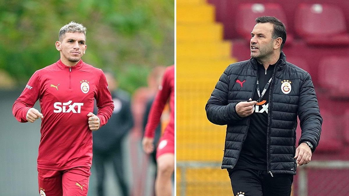 Galatasaray'ın antrenmanı kornayla sona erdi