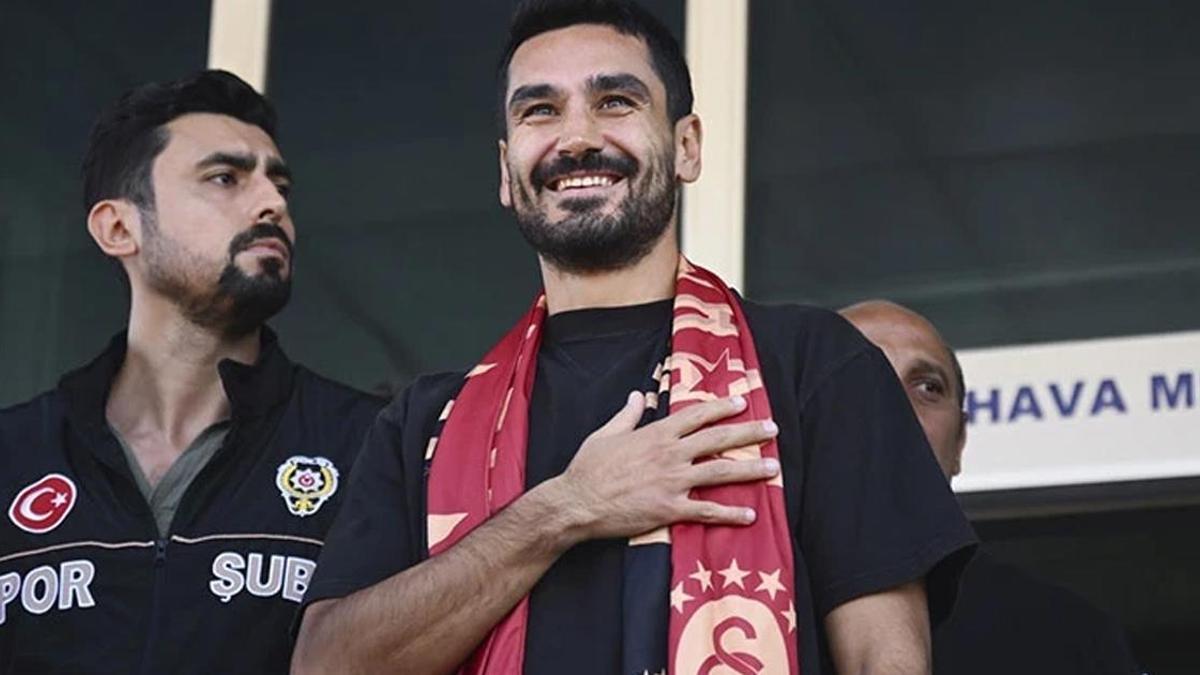 Galatasaray İlkay Gündoğan'ı resmen açıkladı