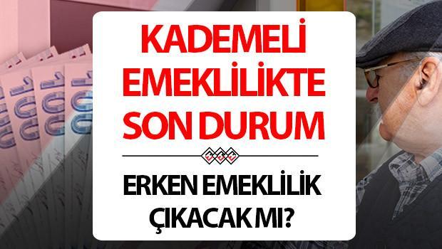 KADEMELİ EMEKLİLİK TABLOSU 2025 SON DAKİKA GELİŞMESİ || 2000 ve 2008 arası kademeli (erken) emeklilik gelecek mi, ne zaman çıkacak, kimleri kapsayacak? Kadın ve erkek erken emeklilik prim gün sayısı ve yaşı değişecek mi? Meclis'e sunulmuştu! İşte kademeli