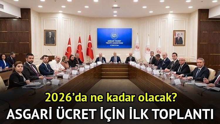 Asgari ücret komisyonu ne zaman toplanacak? Asgari ücret 2026 ne kadar olacak? İşçi, işveren ve hükümet asgari ücret için toplanacak!