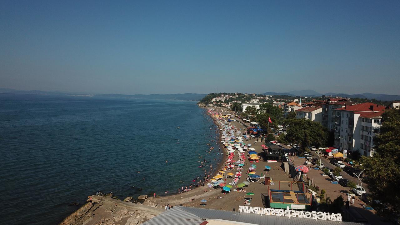 Akçakoca'da denizde yüzmek yasak - Son Dakika Haberleri