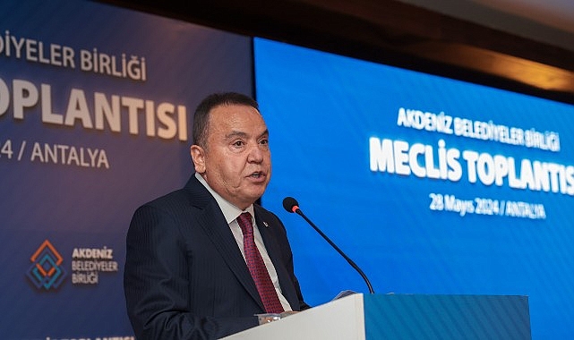 Antalya Büyükşehir Belediye Başkanı Muhittin Böcek, Akdeniz Belediyeler Birliği Başkanlığına seçildi - GÜNDEM