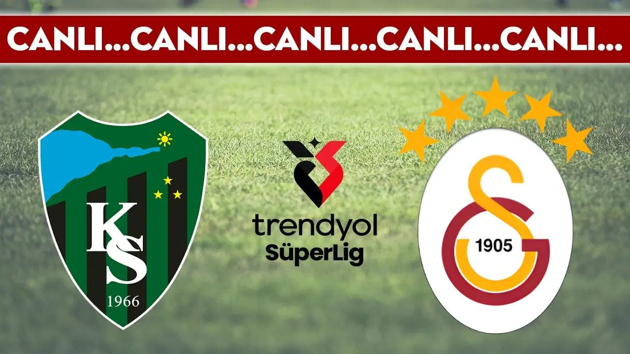 CANLI YAYIN: Kocaelispor - Galatasaray CANLI ANLATIM | Trendyol Süper Lig 12. hafta karşılaşması - Son Dakika Spor Haberleri