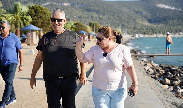 Didim Belediye Başkanı Hatice Gençay, ilçemizin gözbebeği Akbük ilçesinde vatandaşlarla buluştu - GÜNDEM