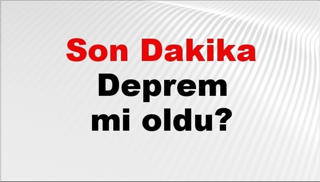 Son dakika Balıkesir'de deprem mi oldu? Az önce deprem Balıkesir'de nerede oldu? Balıkesir deprem Kandilli ve AFAD son depremler listesi 19 Eylül 2025 - Son Dakika Türkiye Haberleri
