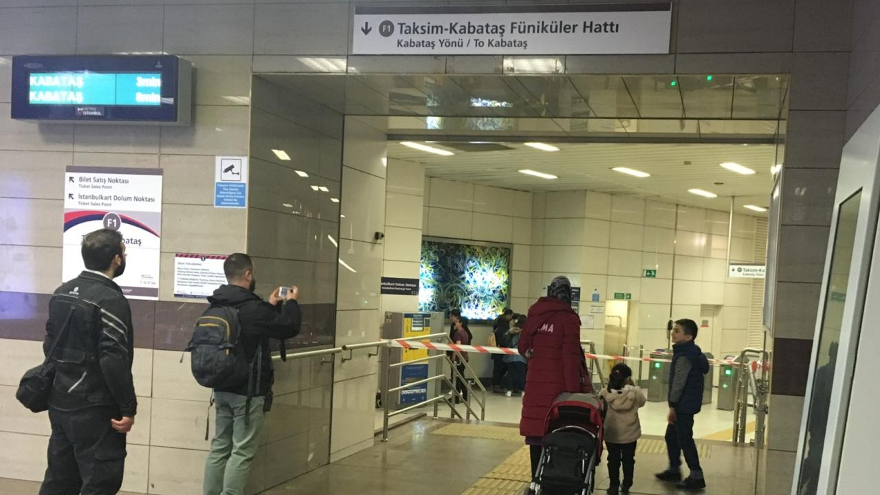 İstanbul'da kapatılan metro istasyonları ve Taksim-Kabataş füniküler hattı açıldı
