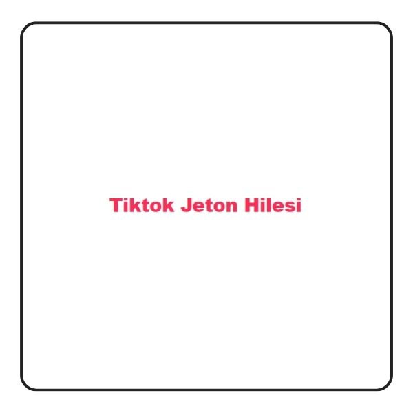 Tiktok Jeton logosu