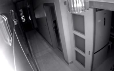 Gaziantep'te Deprem Anı Güvenlik Kamerasına Yansıdı