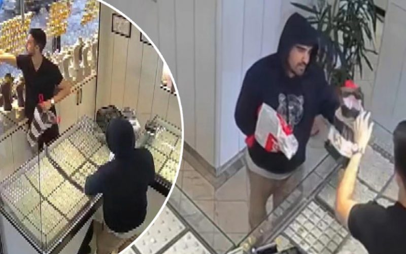 Şemsiyeye tabanca süsü verdi, çaldığı altınlar sahte çıktı
